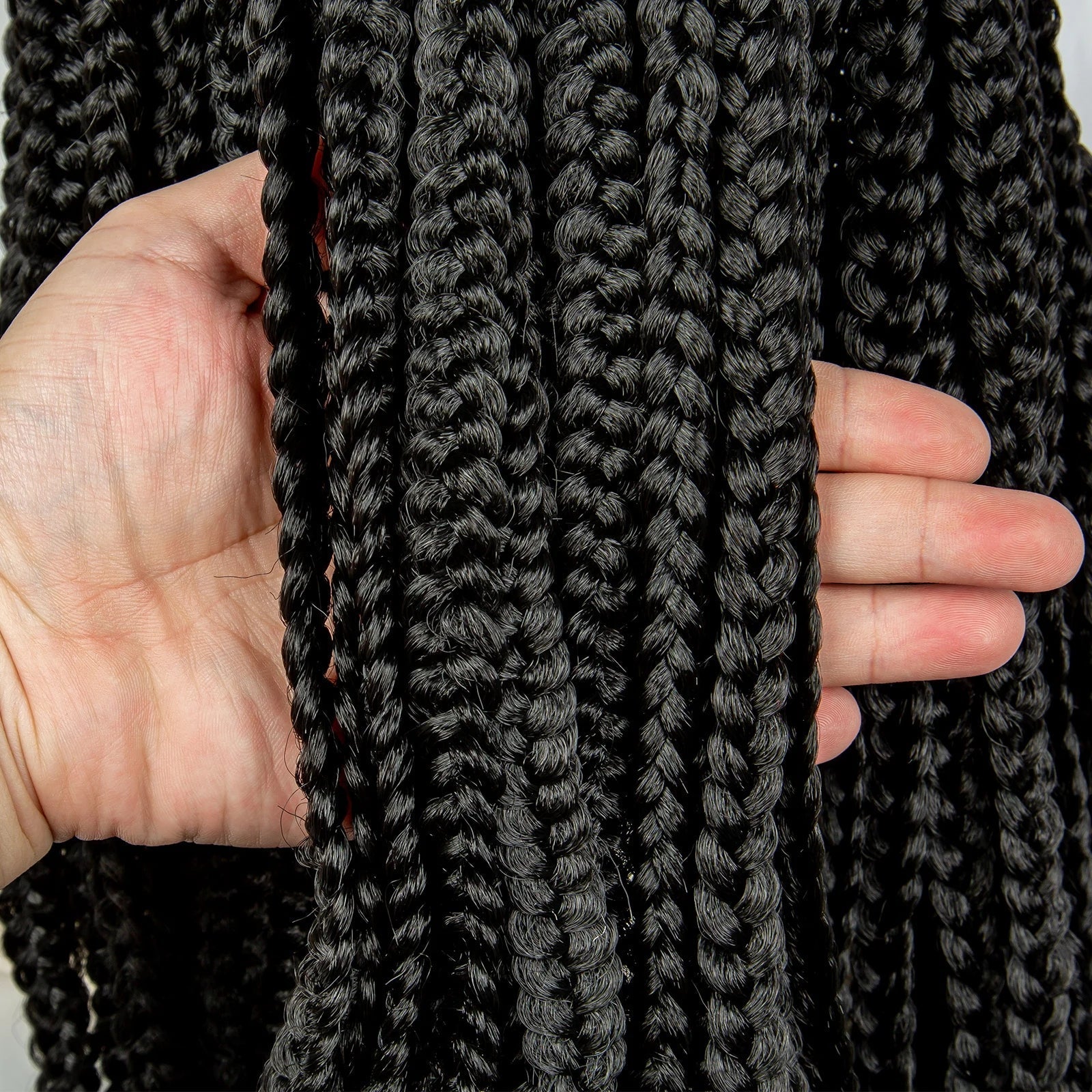 20" Box Braids Baseball Cap Wig | Afro Black Women | Adjustable Hat Wig