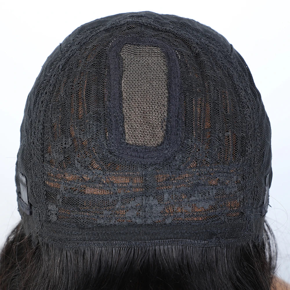 "Put On & Go" Straight Bob Wig | Easy Wear Human Hair with Bangs & Realistic Scalp