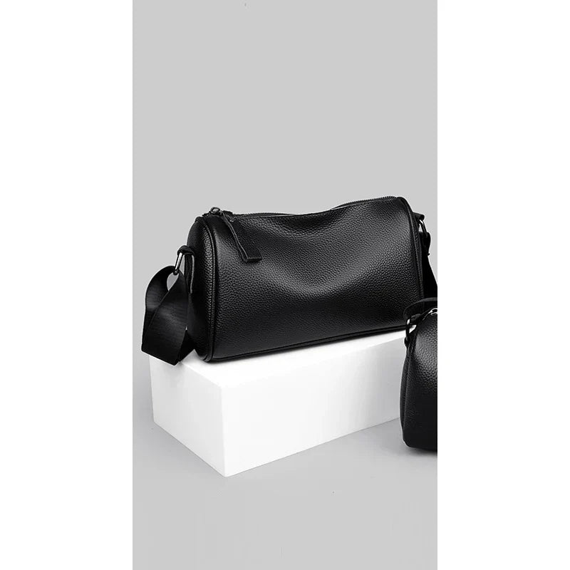 100% Genuine Leather Casual Men's Messenger Bags | Luxury Brand Male Crossbody & Shoulder Bags (Fashion)