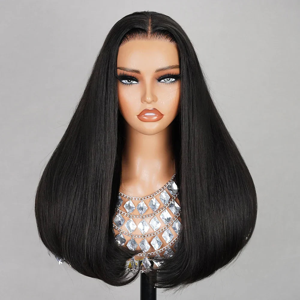 15A Super Double Drawn Straight Wig | 210% Density Glueless Pre-Cut 6x5 Lace Frontal Vietnamese Virgin Human Hair