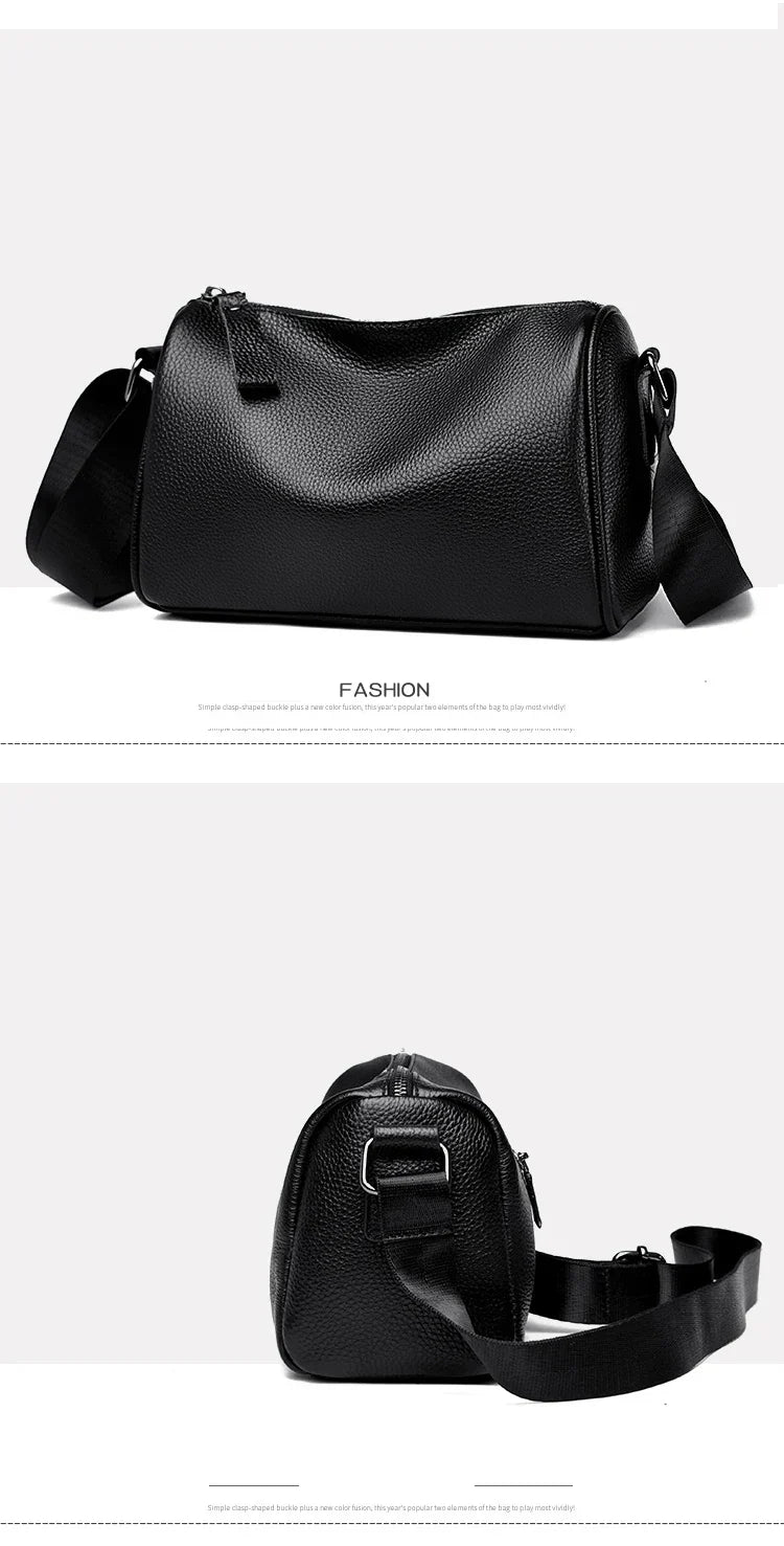 100% Genuine Leather Casual Men's Messenger Bags | Luxury Brand Male Crossbody & Shoulder Bags (Fashion)