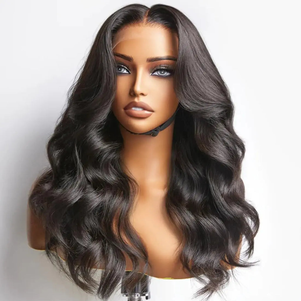 180% Density Silk Base Full Lace Human Hair Wig | Body Wave Brazilian Remy | Glueless