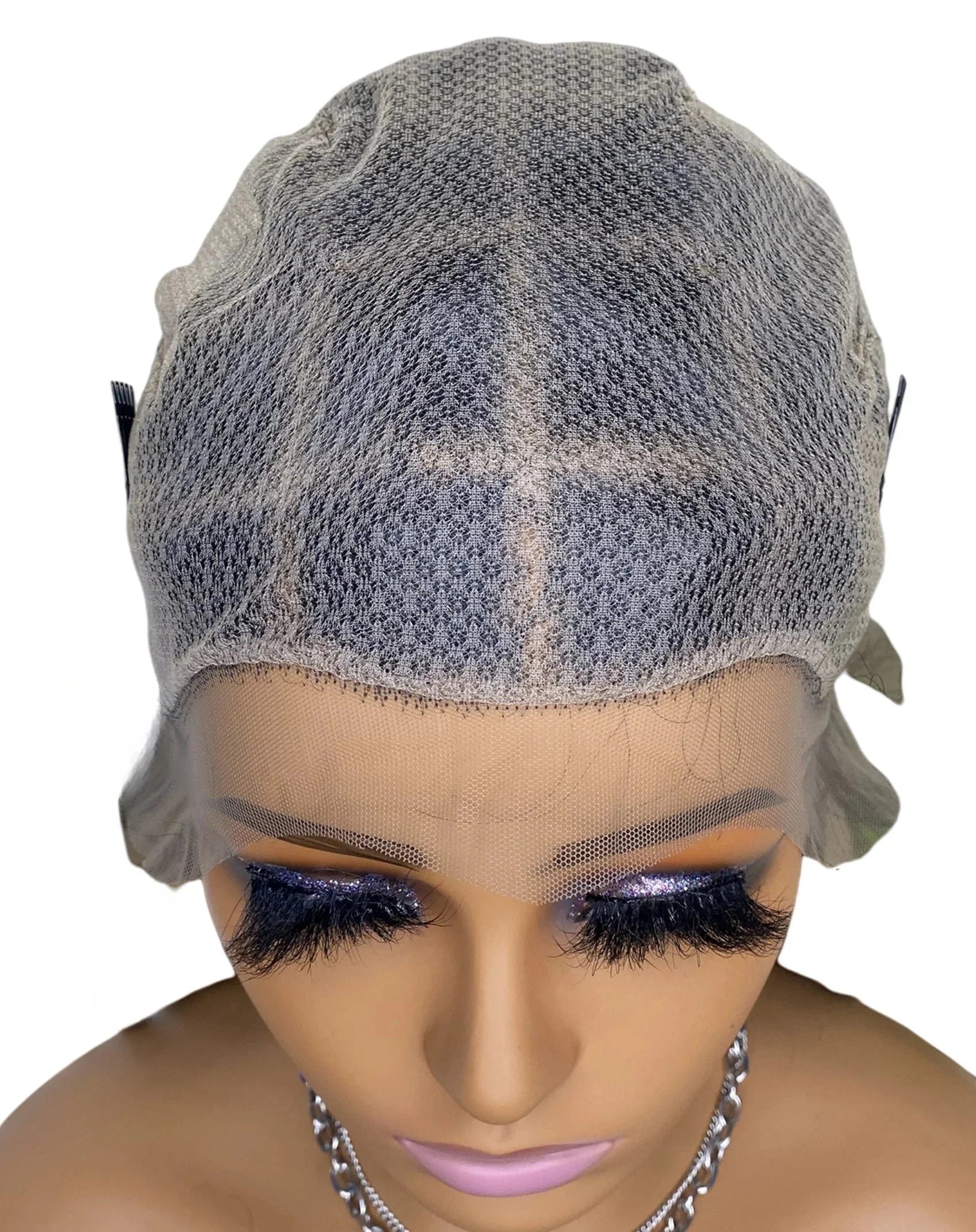 28" Double Dutch Cornrow Braided Lace Front Wig | Twist Braids | Baby Hair | Synthetic Wig