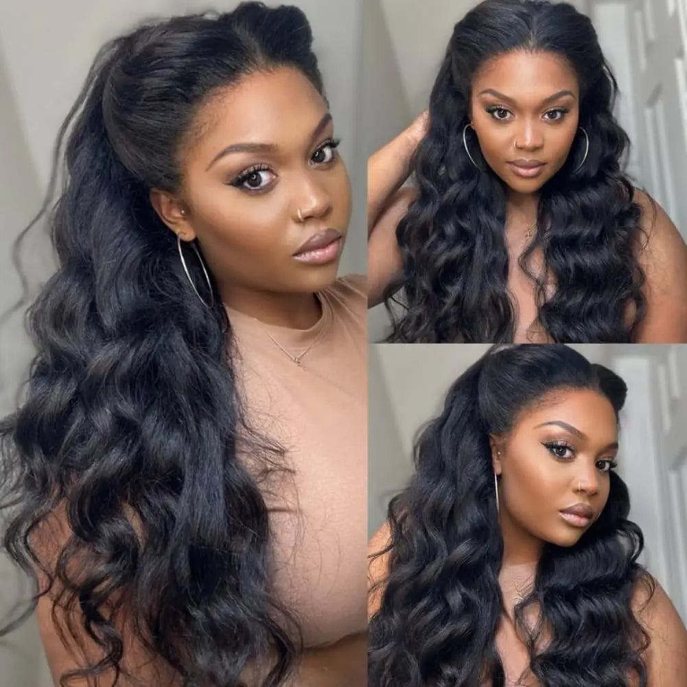 180% Density Silk Base Full Lace Human Hair Wig | Body Wave Brazilian Remy | Glueless