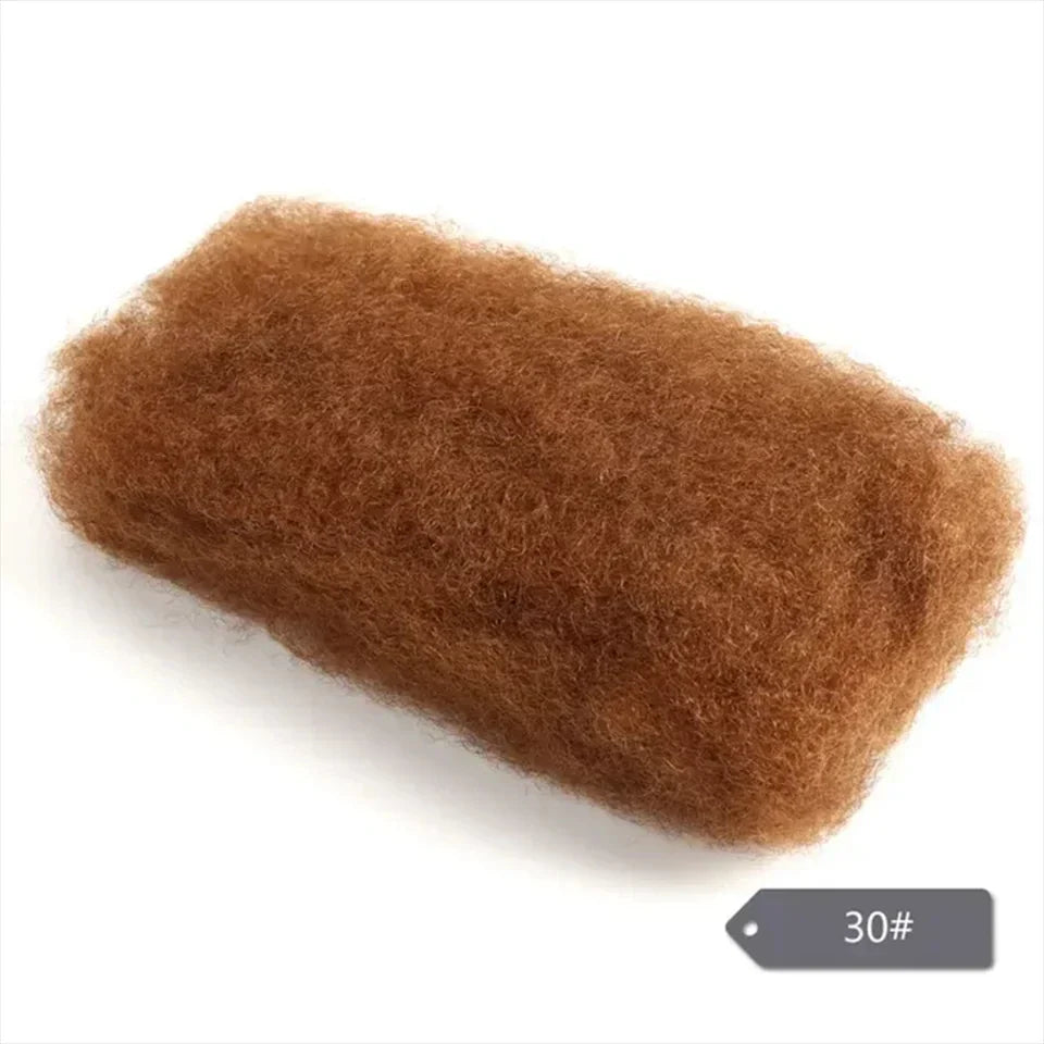 16A Virgin Afro Kinky Bulk Human Hair | Soft, Lightweight, & Long-Lasting for Braiding & Locs (50g)