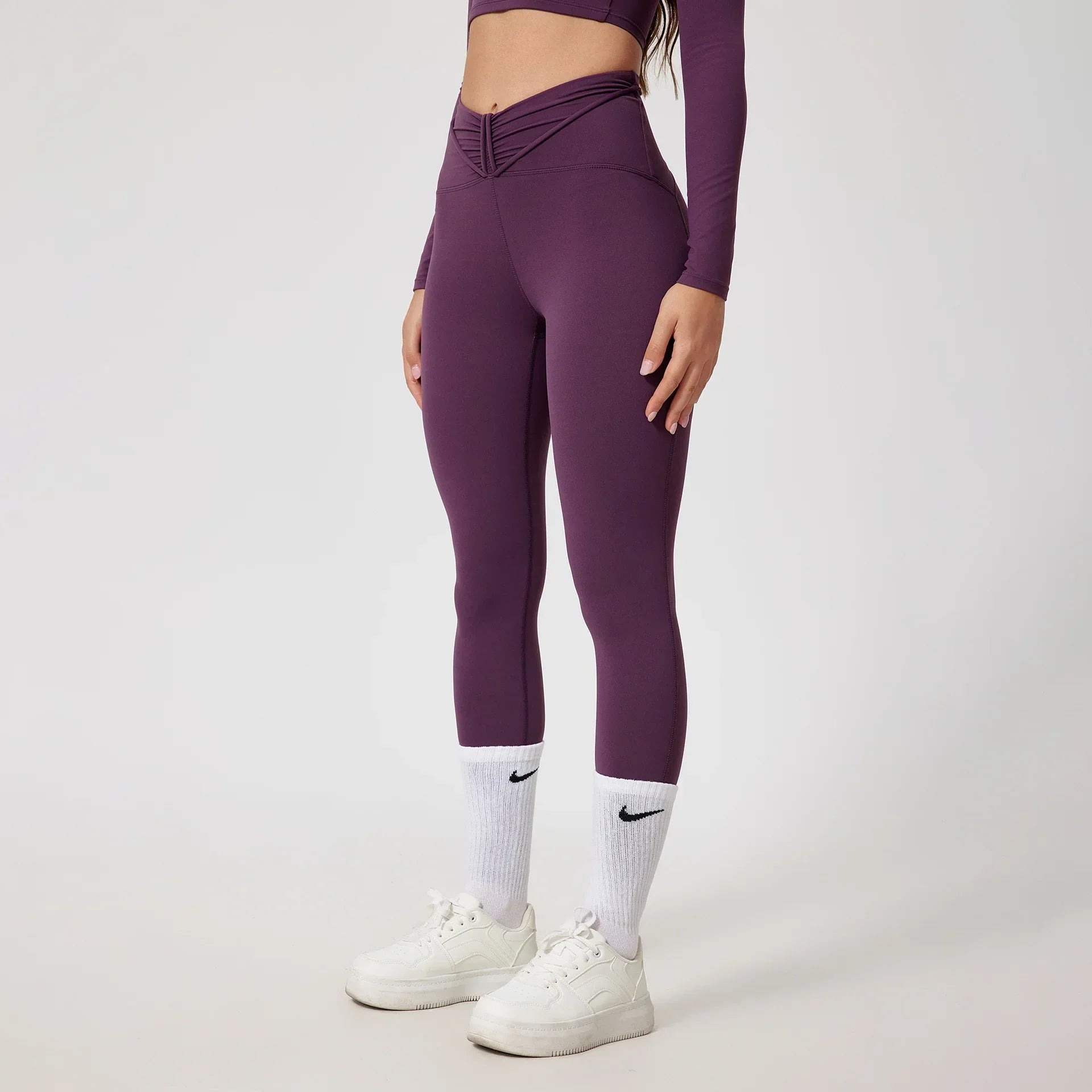 ActiveFit Women's Yoga Set: Crop Top & Leggings