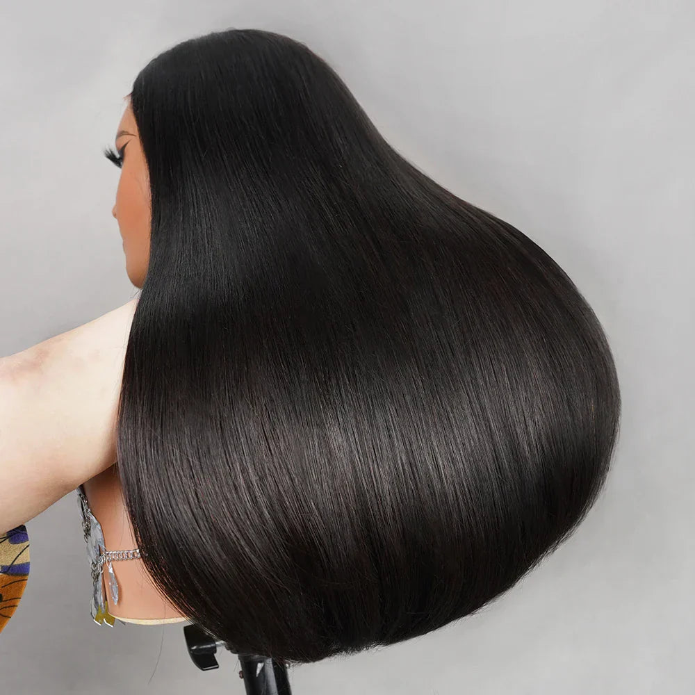 15A Super Double Drawn Straight Wig | 210% Density Glueless Pre-Cut 6x5 Lace Frontal Vietnamese Virgin Human Hair