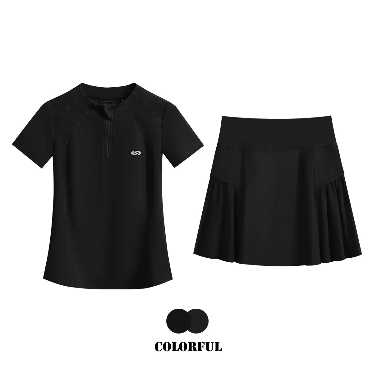 Active Elegance: 2-Piece Tennis Skirt Set