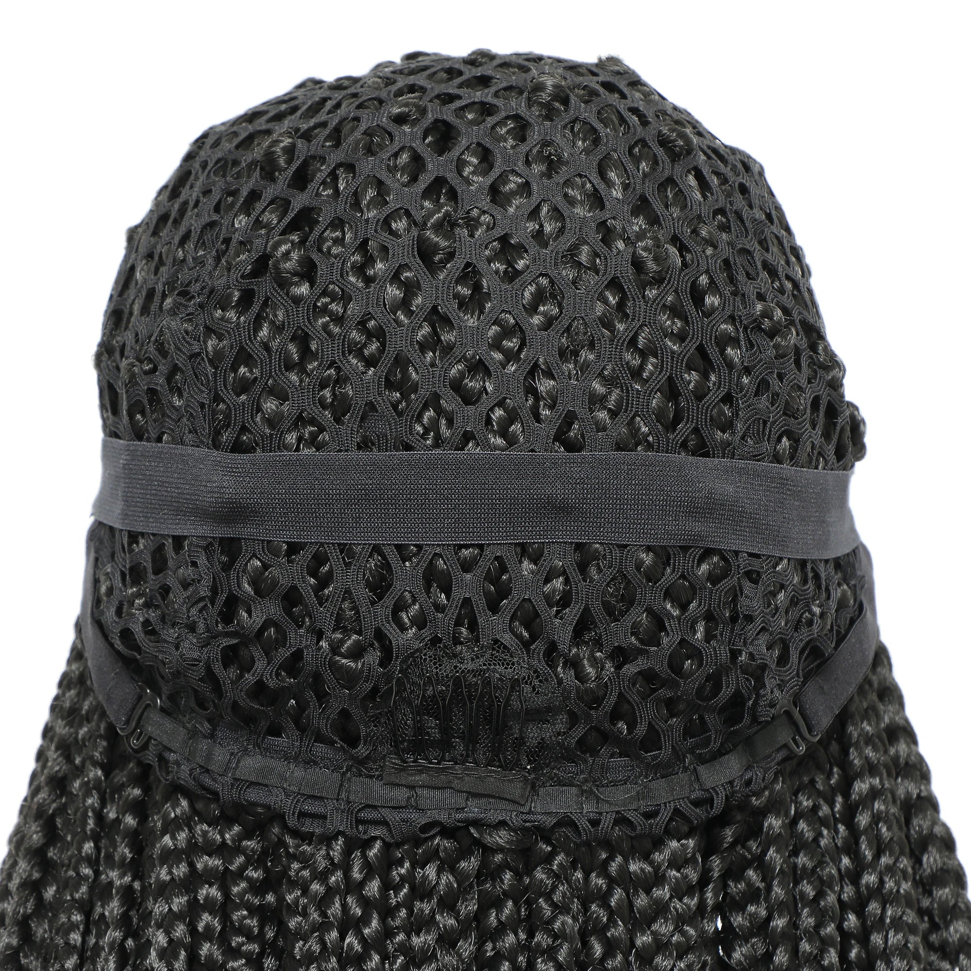 30" Ombre Box Braided Lace Wig | 4x4 | Twist Accents | Baby Hair | Synthetic Cosplay & Daily Wear