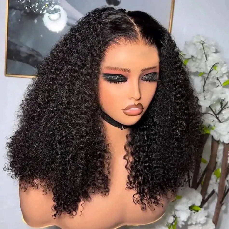 10A 9x6 Part Max M-Cap Glueless Jerry Curly Wig | Malaysian Remy Hair | Bleached Knots | Pre-Plucked | 180% Density | Ready to Wear