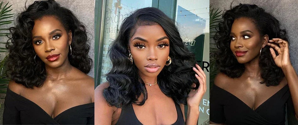 12A Raw Donor Vietnamese Hair 13x4 HD Lace Frontal Wig | 250% Density | Double Drawn | Bouncy Wave | Glueless