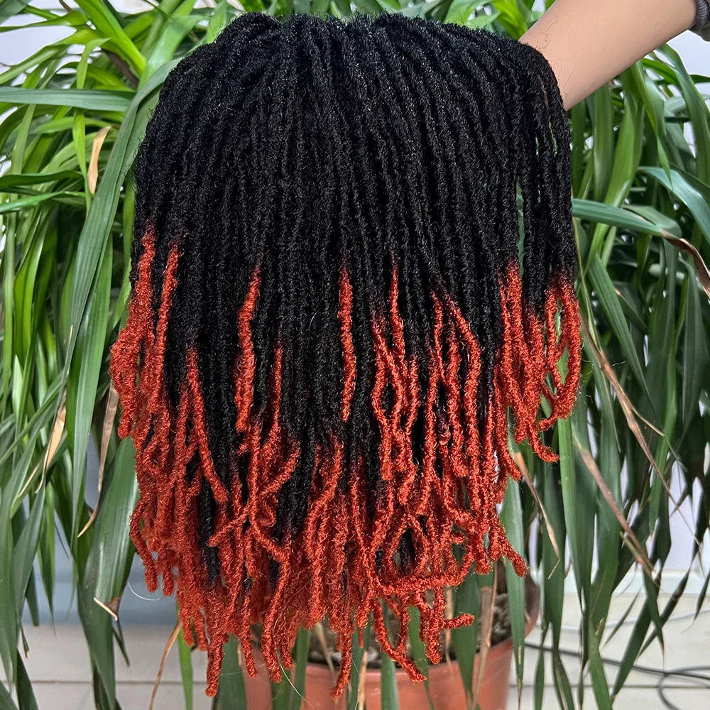 10 Inch | Short | Crochet | Synthetic | Fiber | Afro | Curly Twist | Dreadlock Wigs For Women