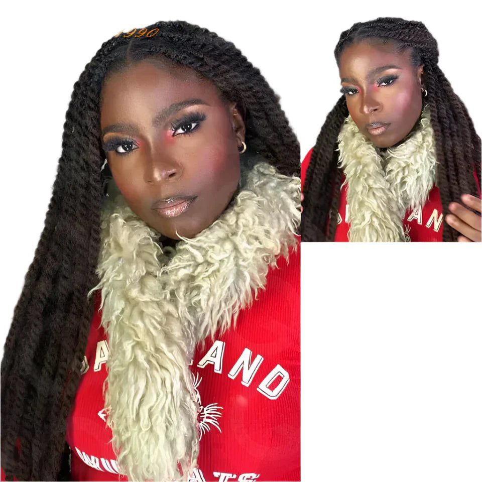 16A Virgin Afro Kinky Bulk Human Hair | Soft, Lightweight, & Long-Lasting for Braiding & Locs (50g)
