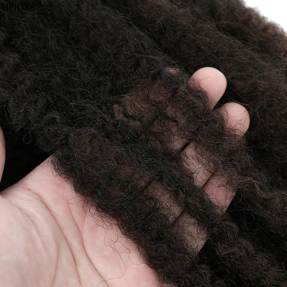 18" Marley Twist Braiding Hair | Crochet Braids | Afro Twist Kinky Hair Extensions | Ombre Colors | 30 Strands/Pack