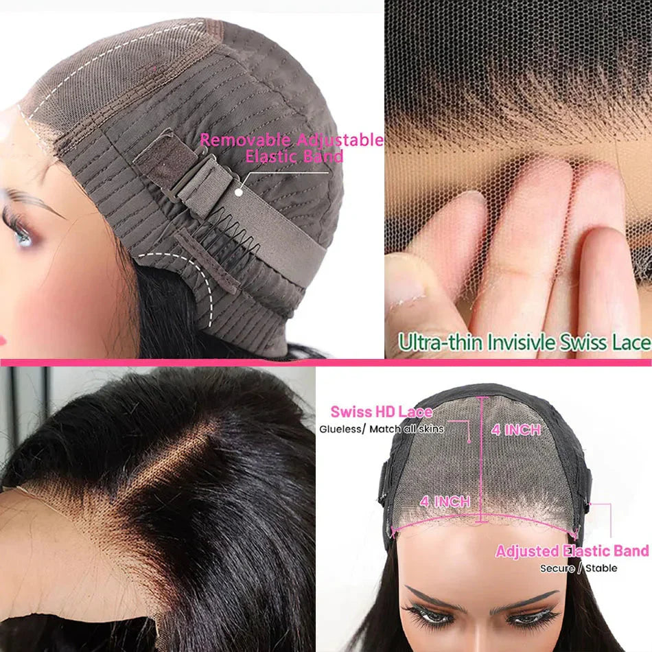 100% Human Hair | Highlight | Vietnamese | Bob | Bouncy | Loose | Curly | HD Lace Closure | Glueless Wigs | Human Hair | Ready To Wear