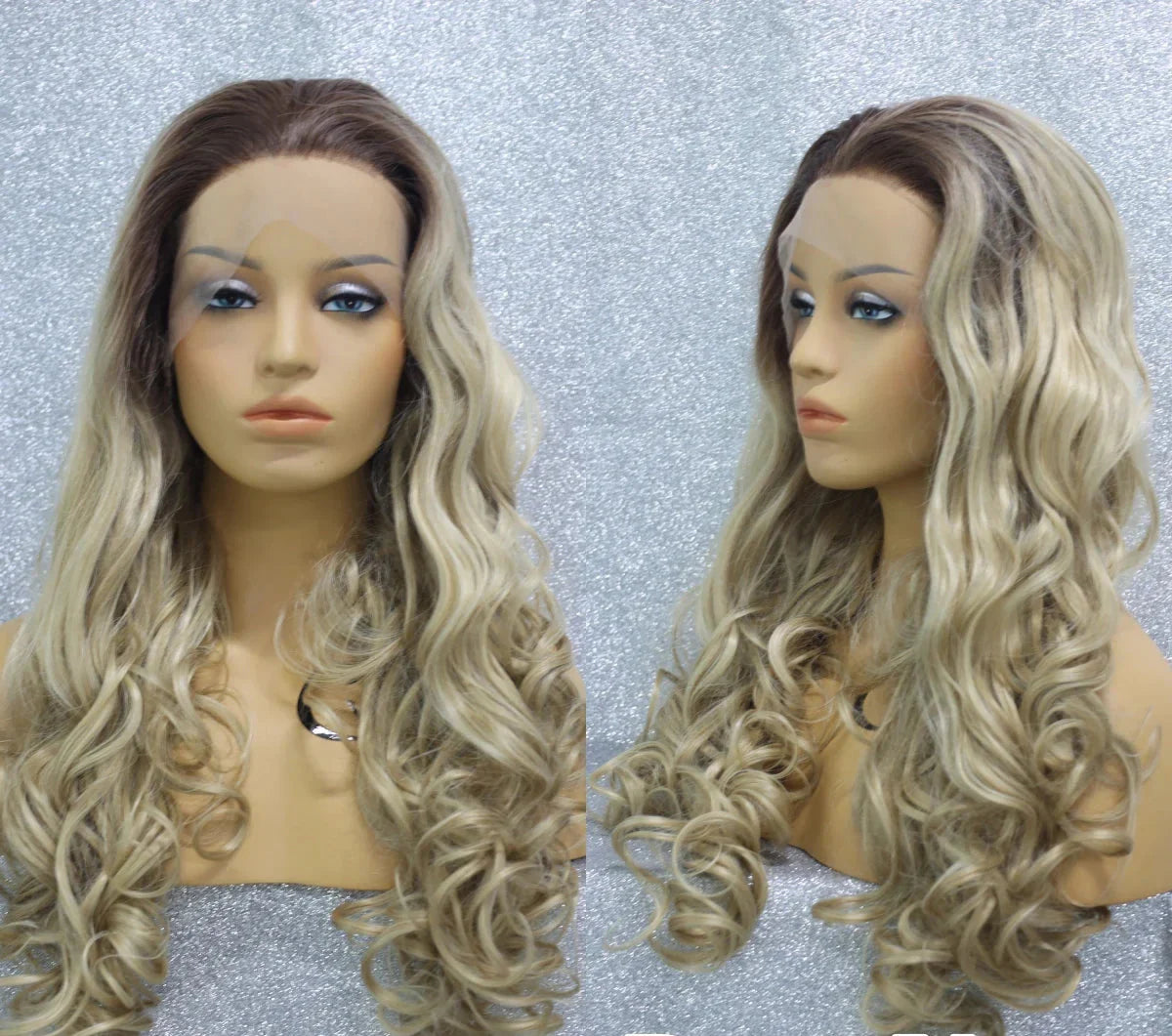 26" Black & Honey Blonde Box Braided Wig | Heat Resistant Synthetic Wig | Cosplay & Daily Wear | Machine Made