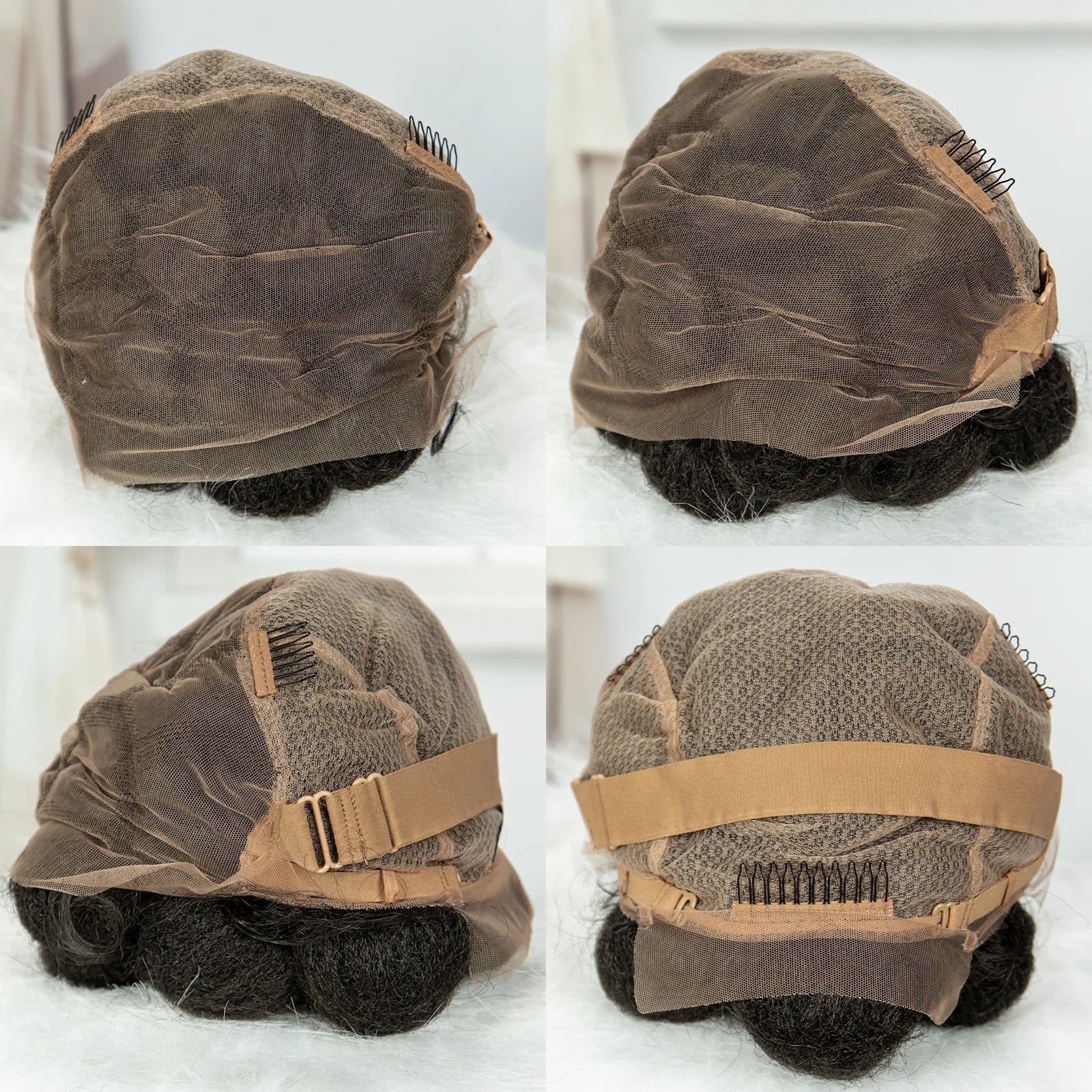 Bantu Knotless Box Braids Full Lace Wig | Short Cute Handmade Synthetic Lace Front