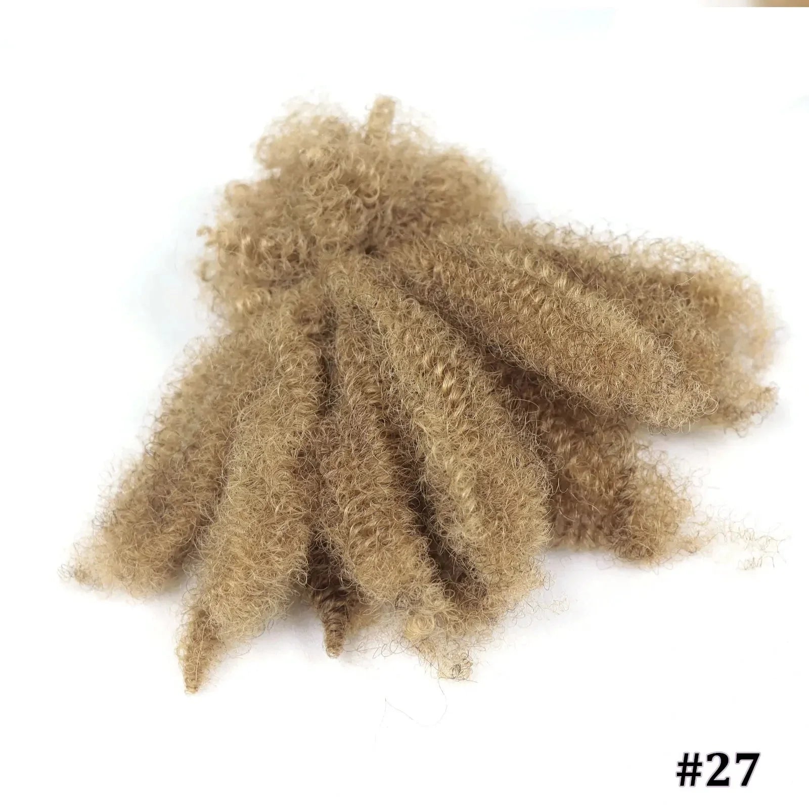 50g Afro Kinky Curly Bulk Human Hair | Braiding & Crochet Hair Extensions