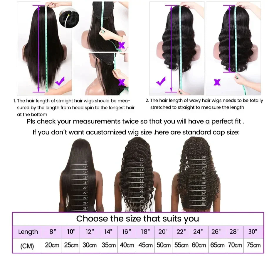 13x4 HD Lace Front Water Wave Wig | Long | 360 Lace Frontal | Brazilian Virgin Hair