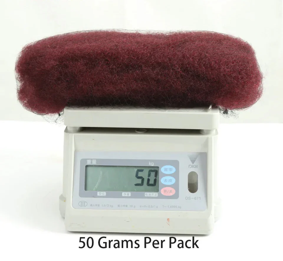 99J Burgundy Afro Kinky Bulk Human Hair | Brazilian Remy | Dreadlock & Braiding Hair | 50g