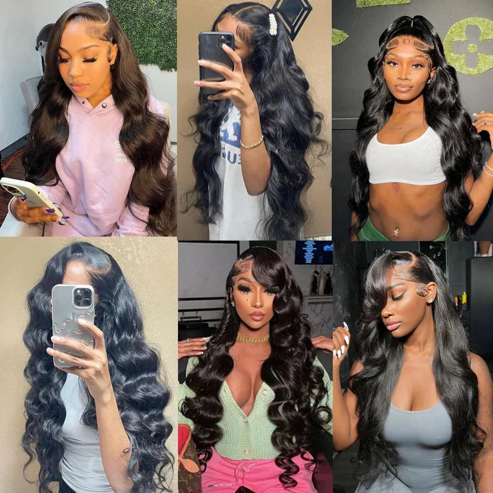 12A Brazilian Hair 36/40 Inch Body Wave 13x4 HD Lace Frontal Wig | Glueless | 100% Raw Human Hair | Ready to Wear