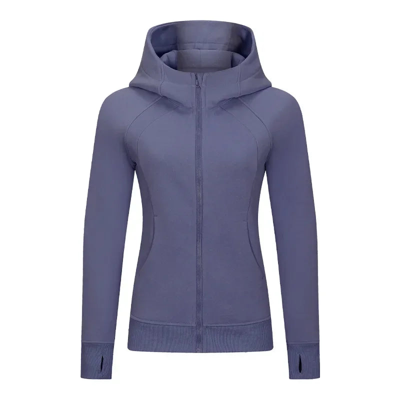 ActiveFlex Zip Hoodie: Women's Fleece Sports Jacket