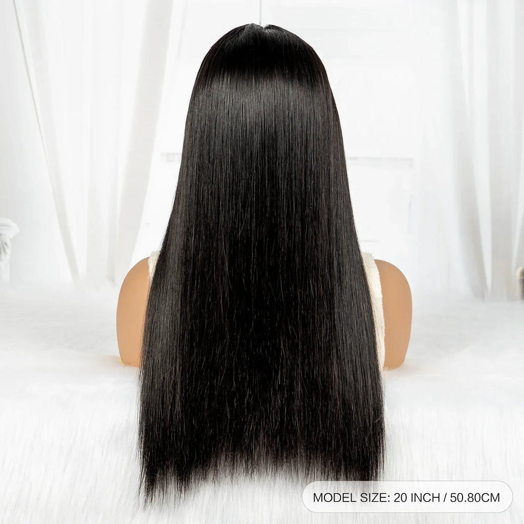 16A Double Drawn 1BT4 Chocolate Brown Bone Straight Wig | 2x6 Real HD Lace Raw Vietnamese Virgin Human Hair