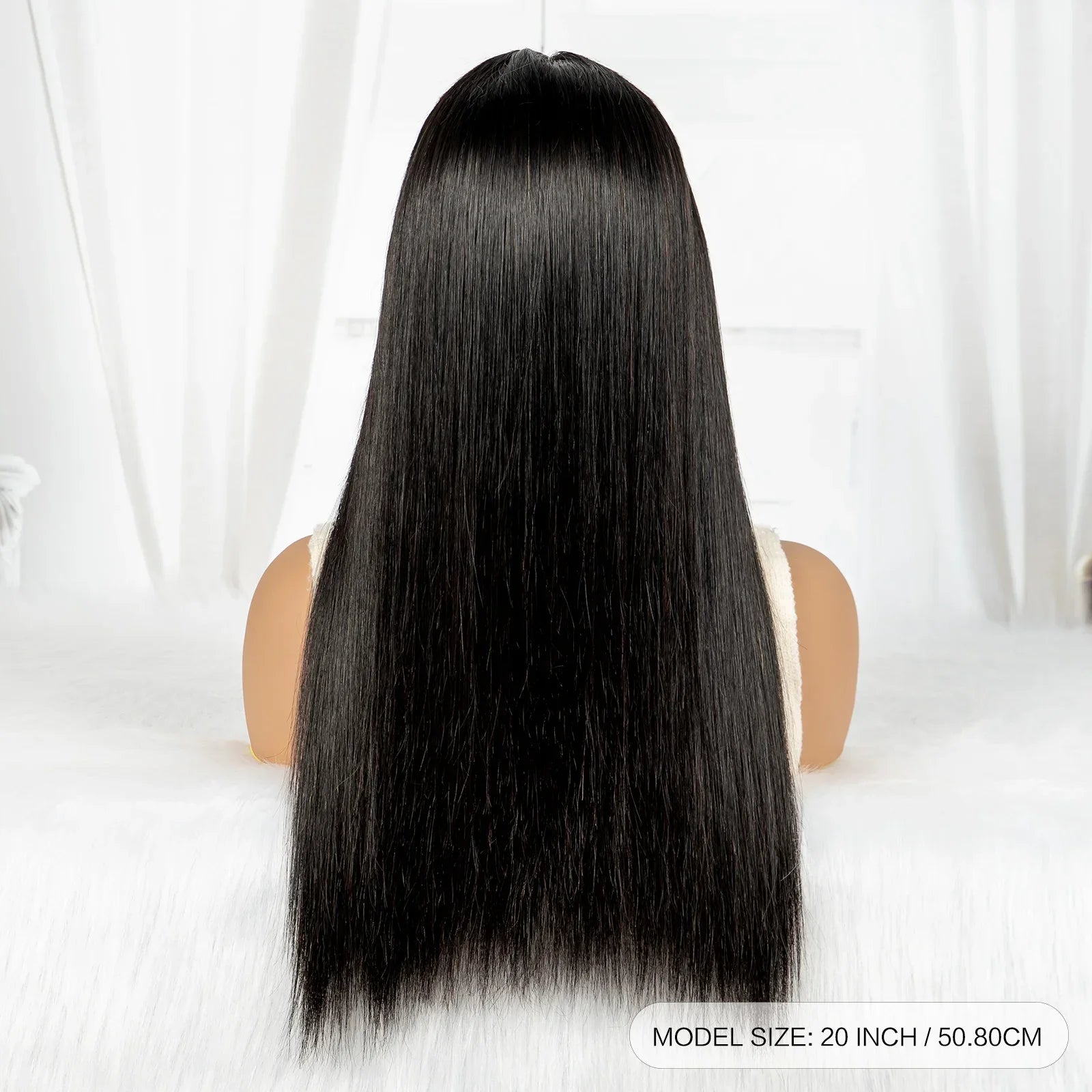 16A Double Drawn 1BT4 Chocolate Brown Bone Straight Wig | 2x6 Real HD Lace Raw Vietnamese Virgin Human Hair