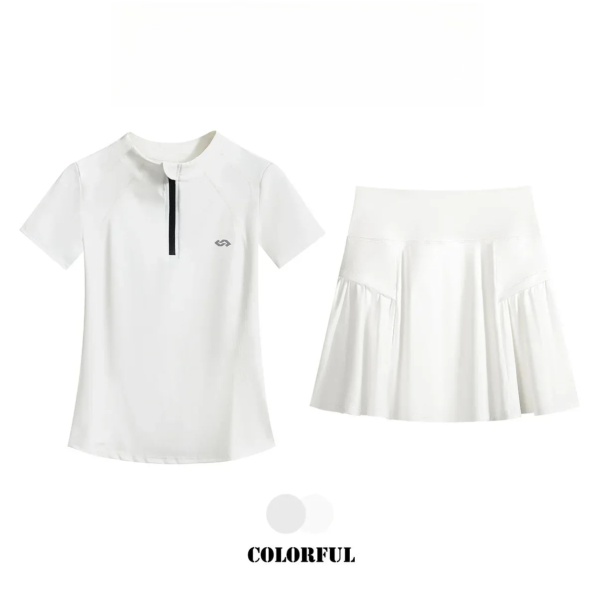 Active Elegance: 2-Piece Tennis Skirt Set