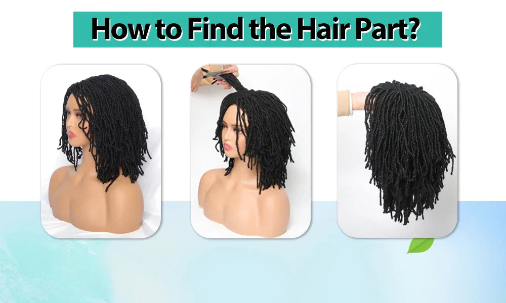 10" Braided Bob Wig | Afro Dreadlock Wig | Curly Ends | Synthetic Crochet Wig | Cosplay