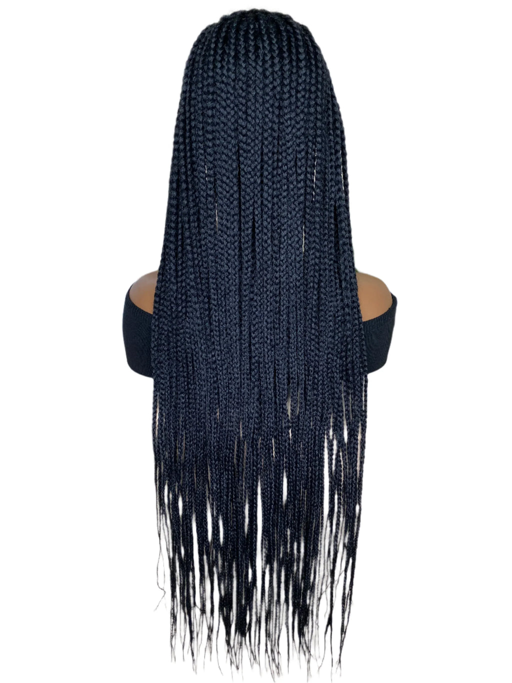 13x4 Lace Front Braided Wig | Synthetic Hair | Baby Hair | Black Women | Daily Use