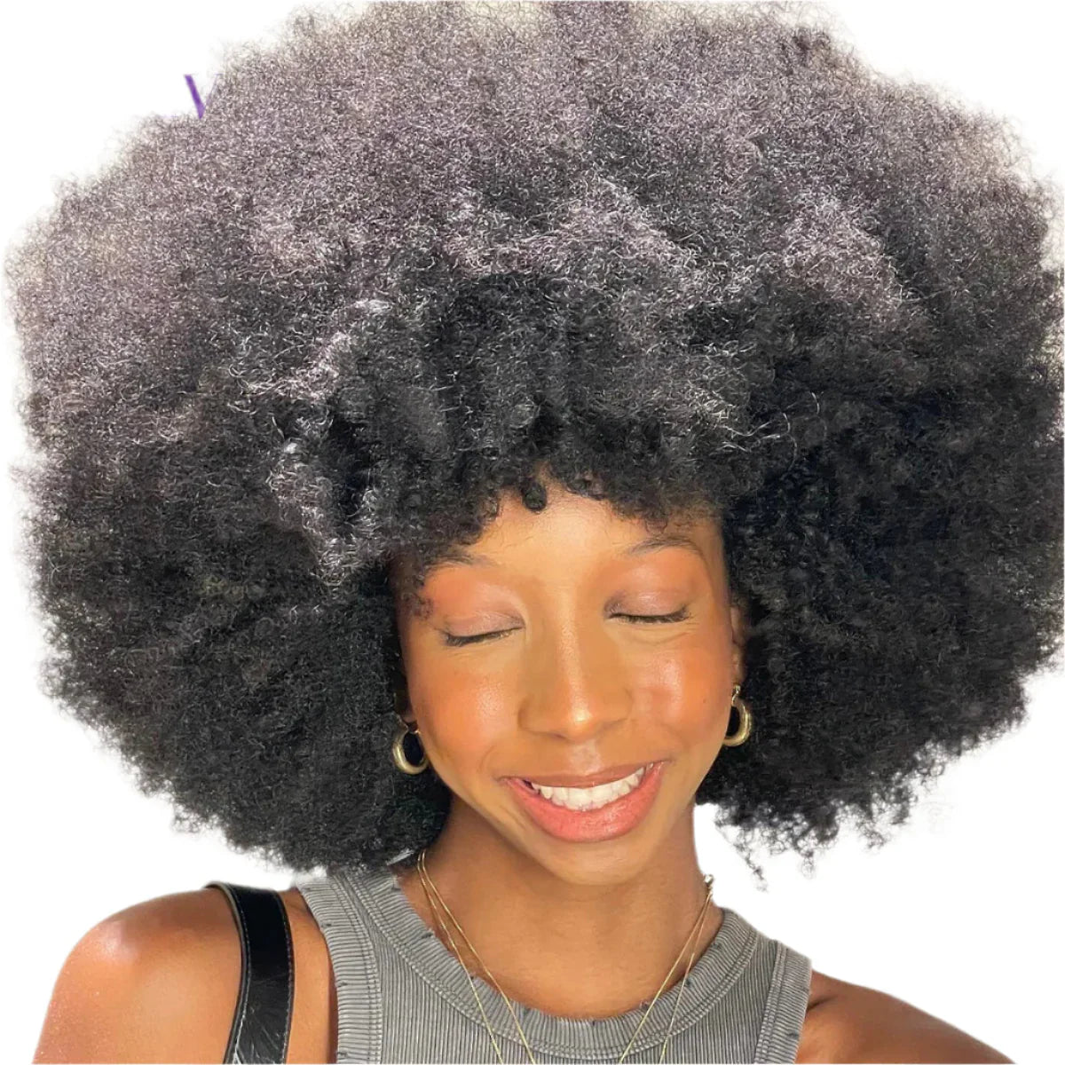 450 Density Afro Kinky Curly HD Lace Frontal Wig | Glueless & Ready to Wear