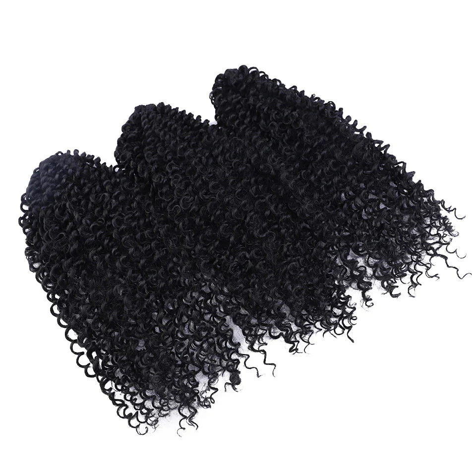 18" Magic Afro Kinky Curly Crochet Hair | Ombre Passion Twist Braids | 60 Strands/Pack | Heat Resistant