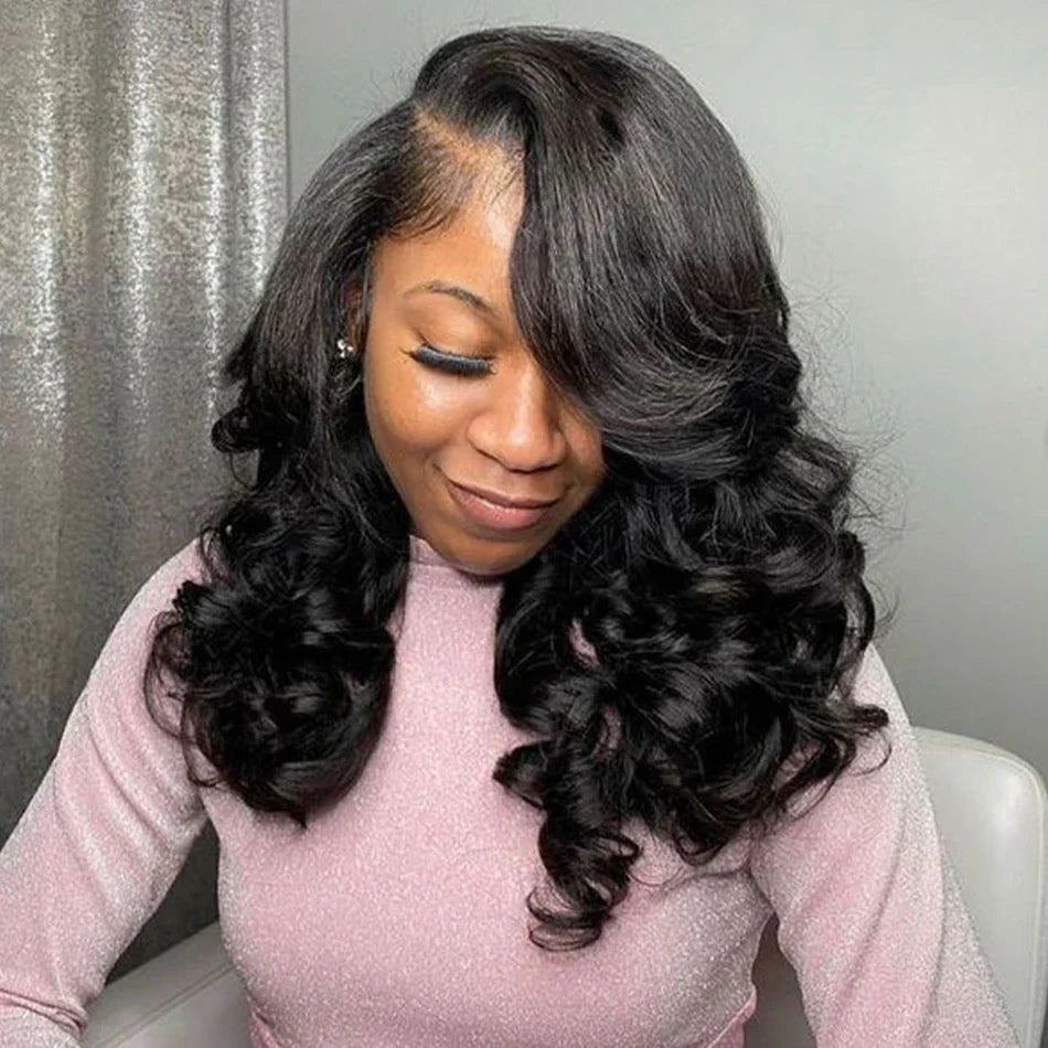12A Raw Donor Vietnamese Hair 13x4 HD Lace Frontal Wig | 250% Density | Double Drawn | Bouncy Wave | Glueless