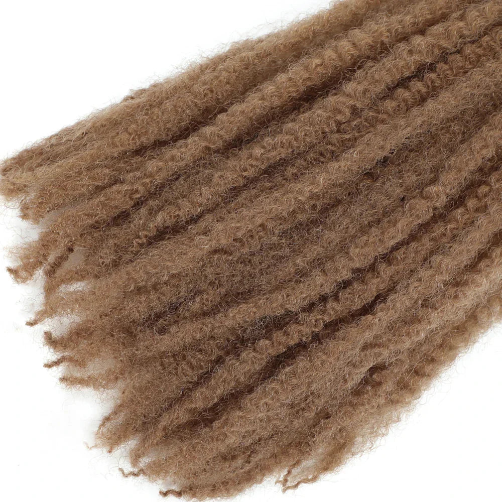 18" Marley Twist Braiding Hair | Crochet Braids | Afro Twist Kinky Hair Extensions | Ombre Colors | 30 Strands/Pack