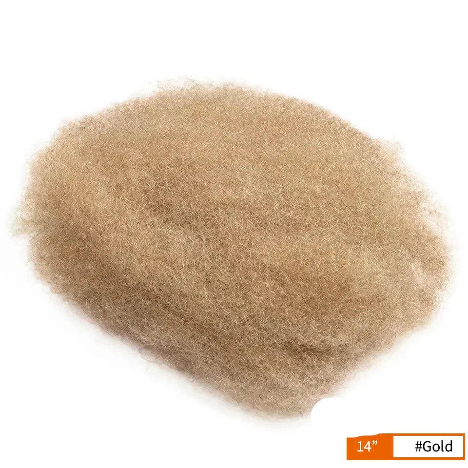 Afro Kinky Bulk Human Hair for Braiding | 50g Brazilian Remy Extensions for Dreadlocks & Crochet Braids