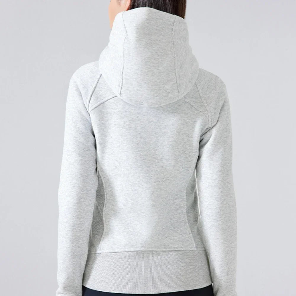 ActiveFlex Zip Hoodie: Women's Fleece Sports Jacket
