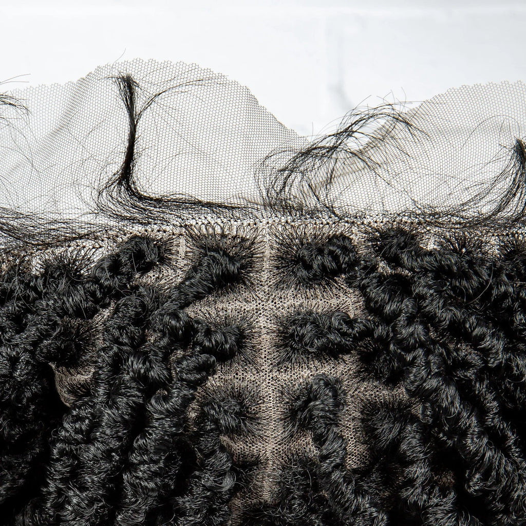 14" Knotless Butterfly Locs Lace Front Wig | Synthetic Dreadlock Braids | Black Women