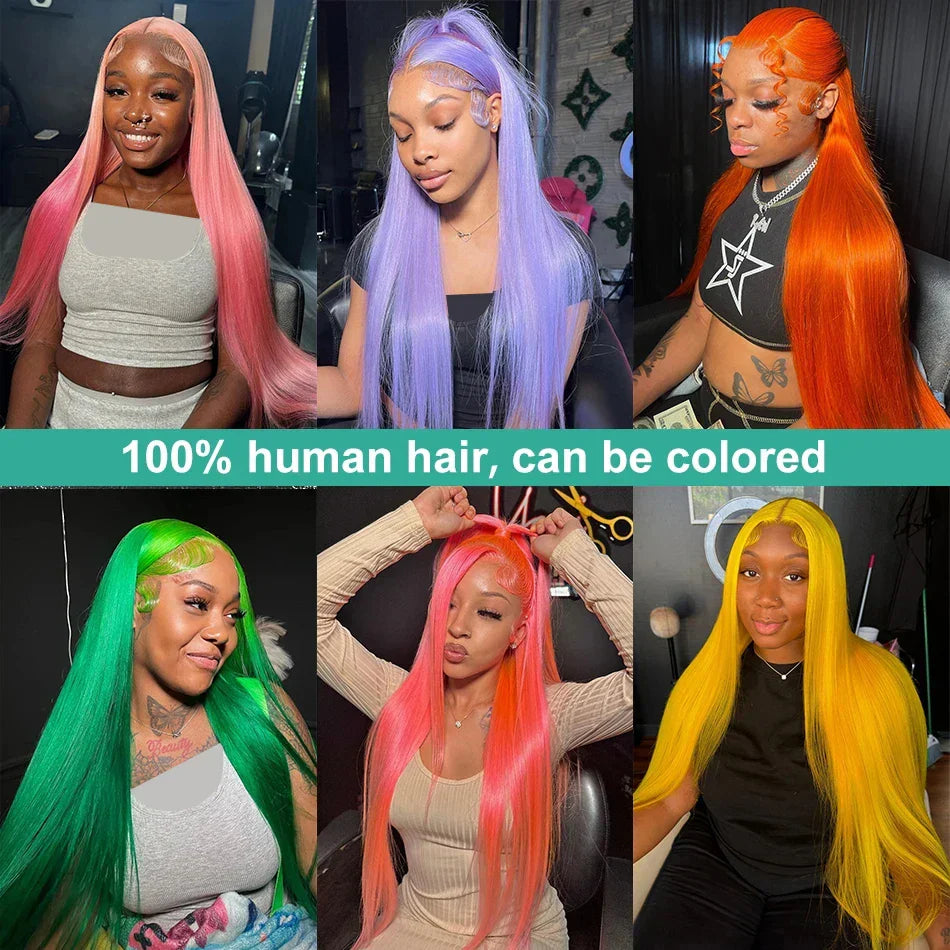 613 Blonde HD Lace Frontal Wig 13x4/13x6 Straight Human Hair Wigs Brazilian Remy