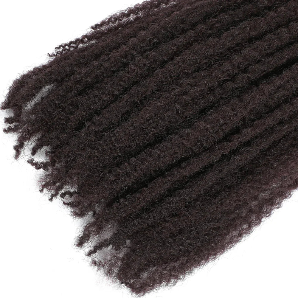 18" Marley Twist Braiding Hair | Crochet Braids | Afro Twist Kinky Hair Extensions | Ombre Colors | 30 Strands/Pack