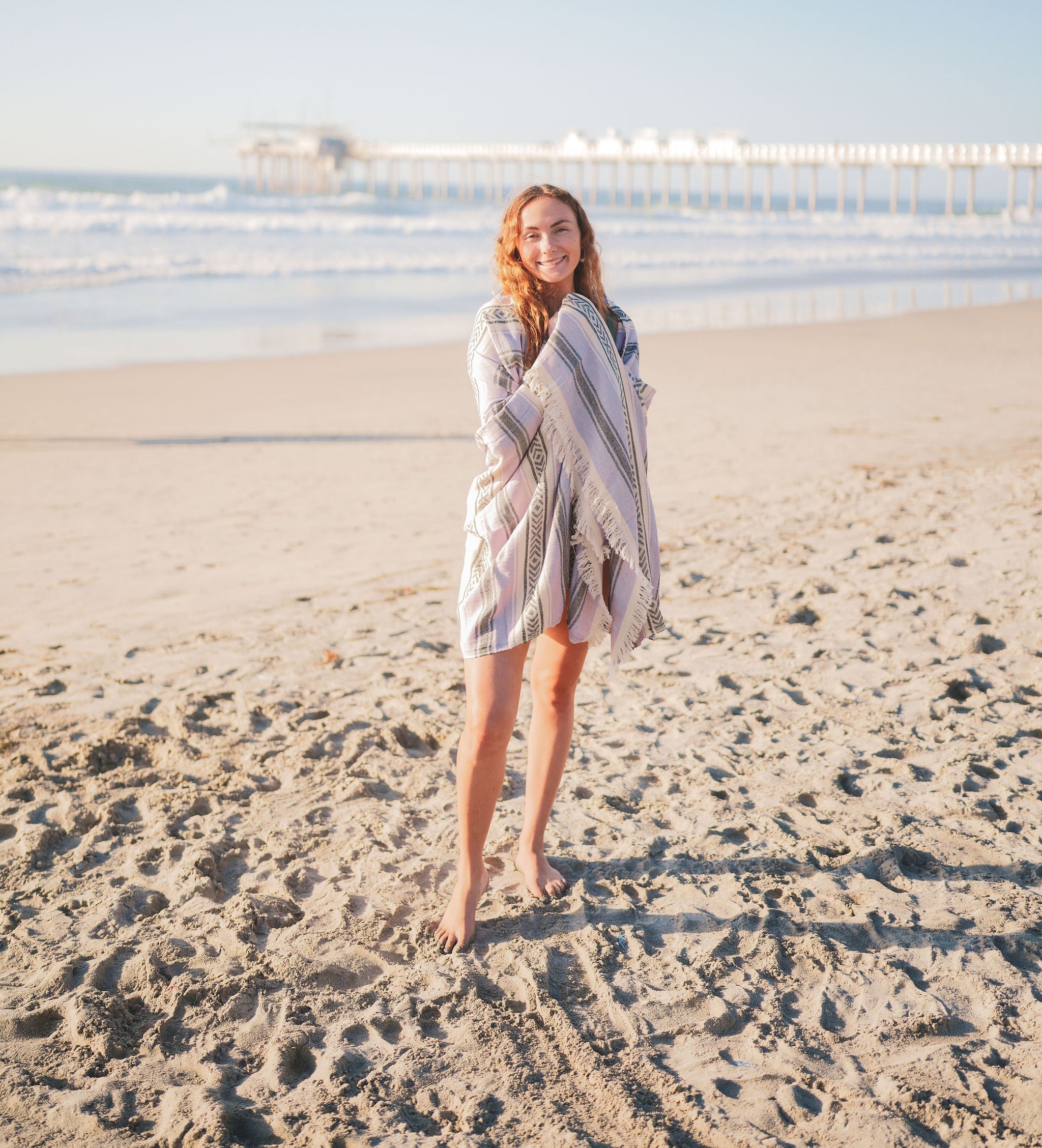 Basiclayersca Mexican Turkish Cotton Throw Blanket for Home