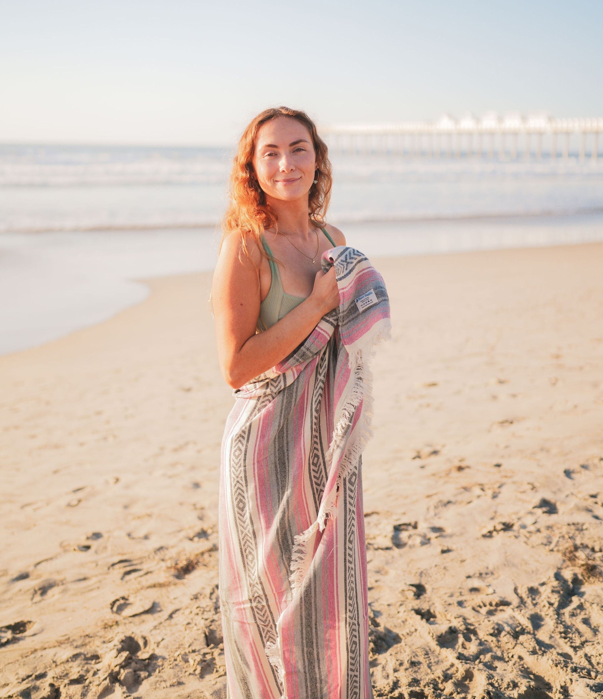 Basiclayersca Mexican Turkish Cotton Throw Blanket for Home