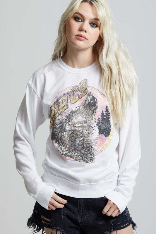 Bad Company Tour Fitted Sweatshirt