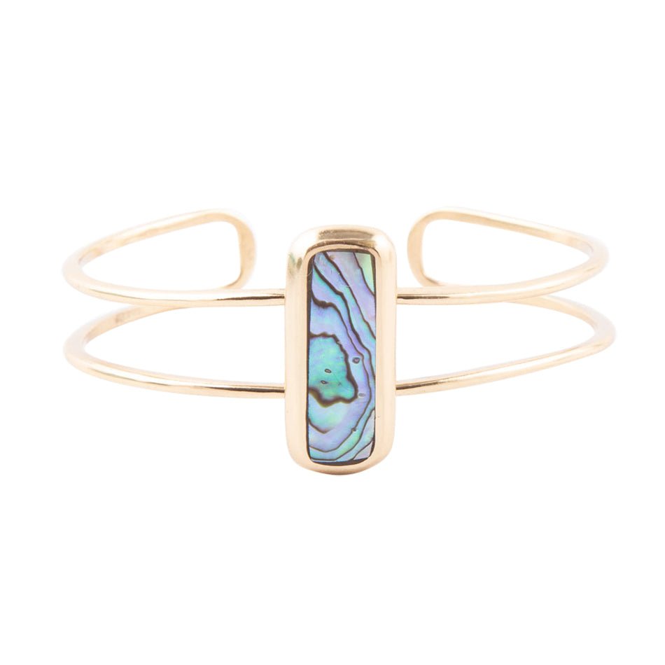 Abalone Slab Cuff Bracelet