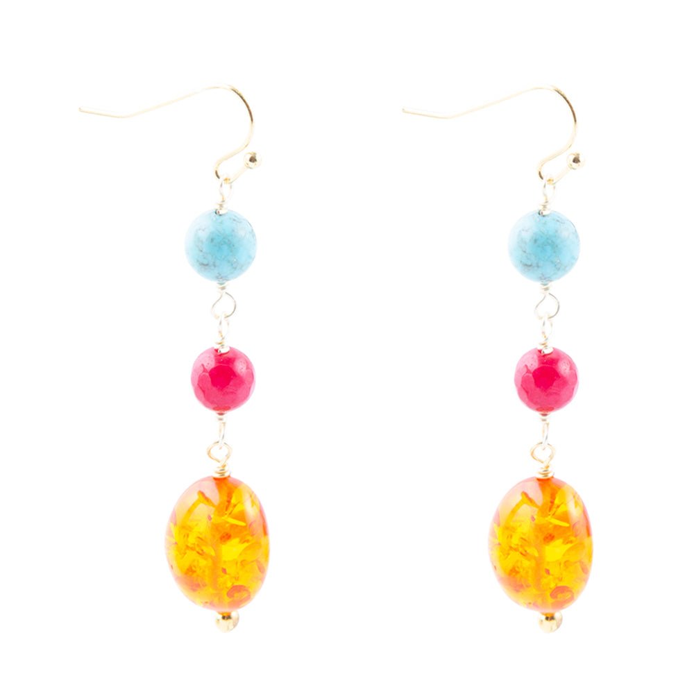 Ambrosia Linear Drop Earrings