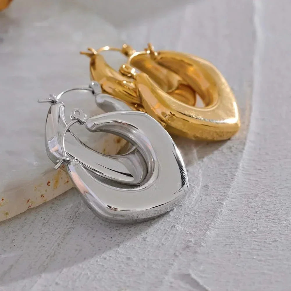 Aurora Arch Hoop Earrings