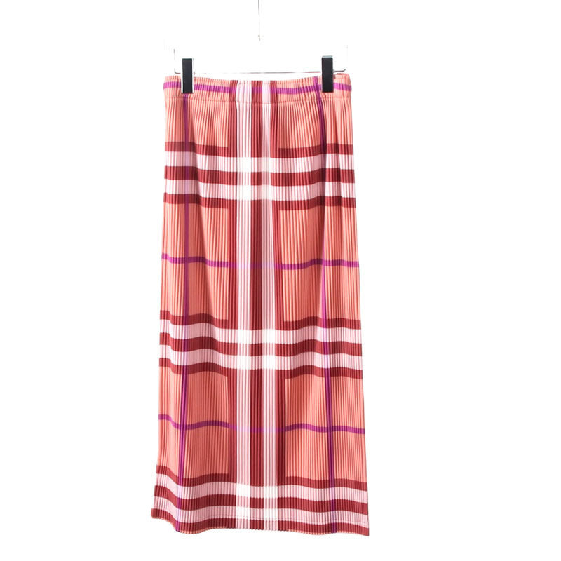 Autumn And Winter Thick Design Sense Niche Side Slit Mid-length Hip Skirt