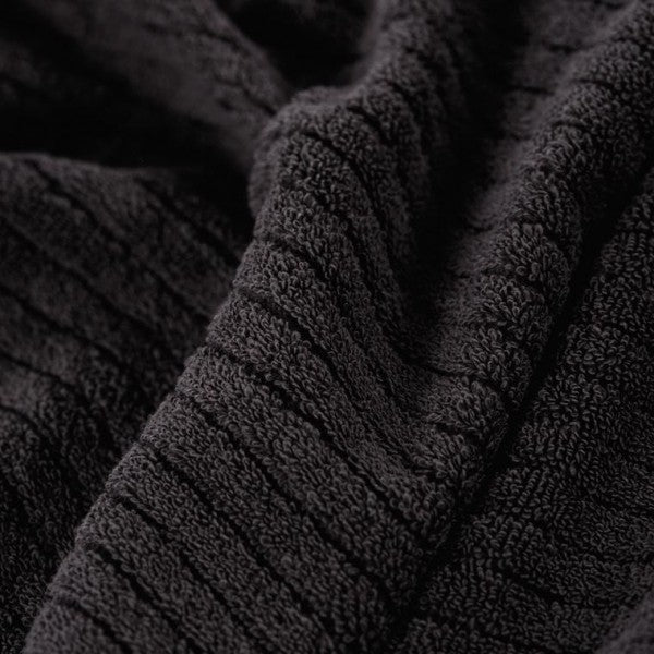 Basiclayersca Del Mar Gray Terry Turkish Towel Set 100