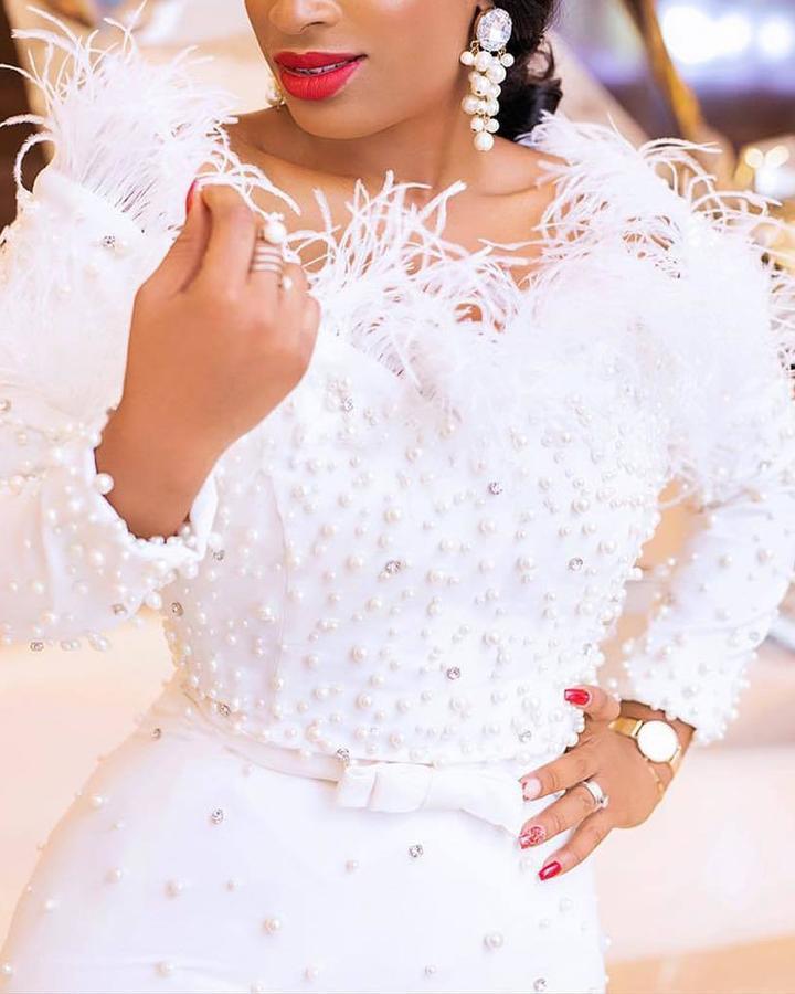 Autumn And Winter Beaded Sheath Sexy Dress