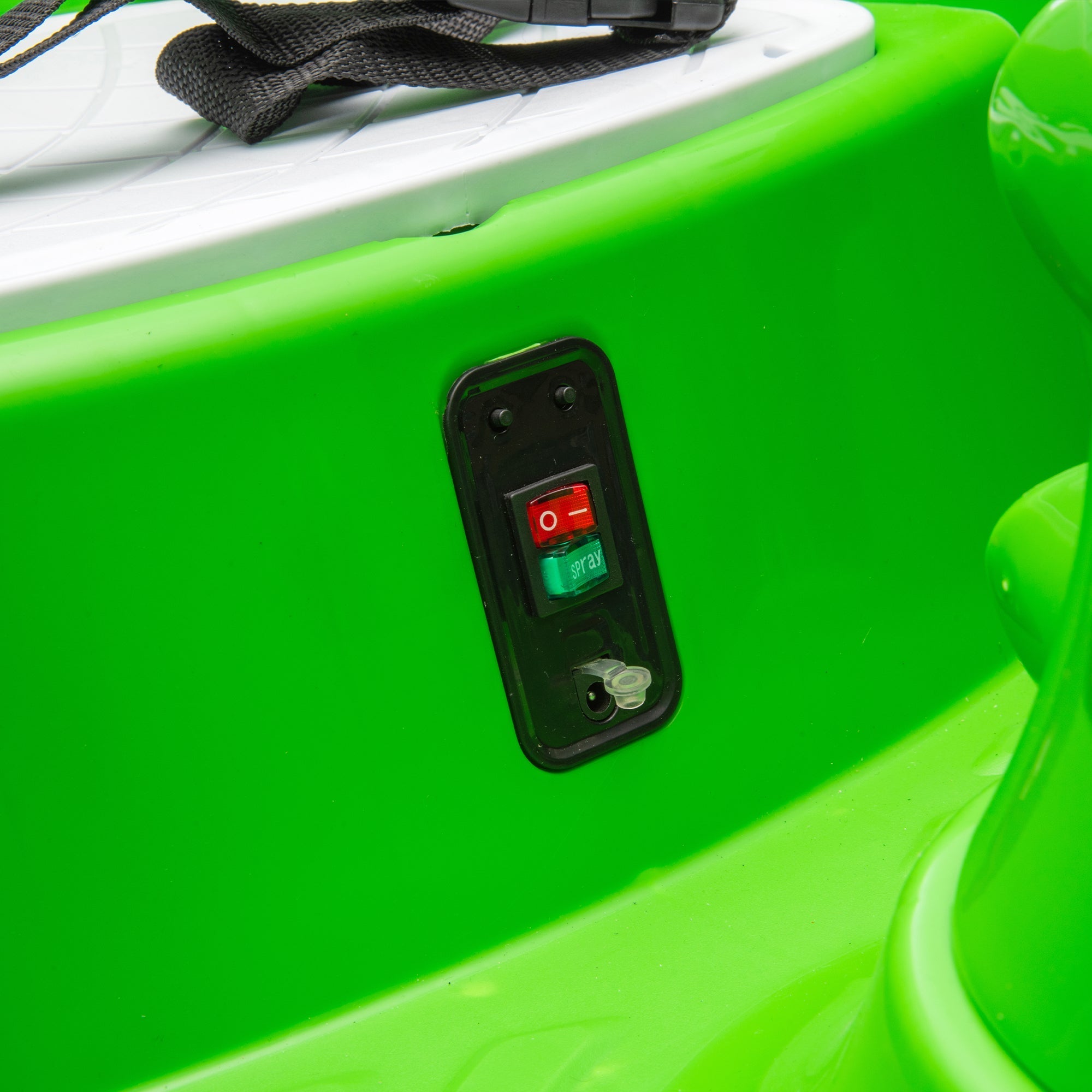 12V Kids Ride On Bumper Car W/Parents Control,Dinosaur Shape & Element Design,2WD,Spray With Light,360 Degree Rotation,Safety Anti-Collision Strip,Switchable music,Large Size Seat Design For Kids 2-5.